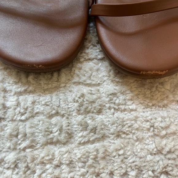 TKEES Women's Brown Sandals size 40 / 9 - Picture 3 of 6